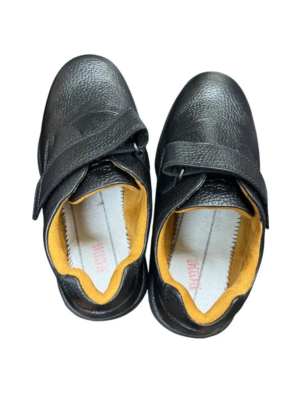 Dr. Comfort William X mens black leather suede extra wide casual shoes sz 8.5XW